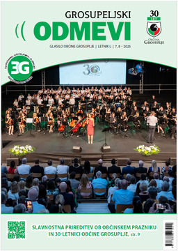 Grosupeljski odmevi, julij/avgust 2025